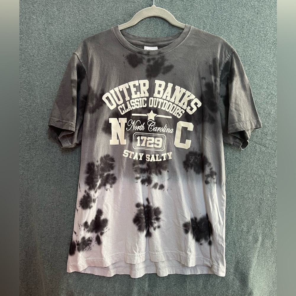 U.S. Vintage Men’s Medium Outerbanks, North Carolina Short Sleeve Blotch T-Shirt
